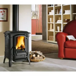 Poêle à bois en fonte émaillée 6,5 kW - Giulietta.165 LA NORDICA EXTRAFLAME