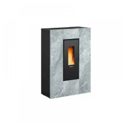 Poêle à granulés étroit et canalisé - 10 kW - Marilena Plus Petra AD LA NORDICA EXTRAFLAME