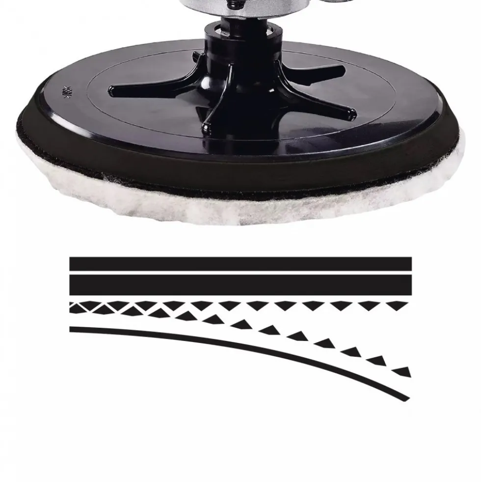 Polisseuse d'angle - puissance 1100 watts - CC-PO 1100/1E EINHELL