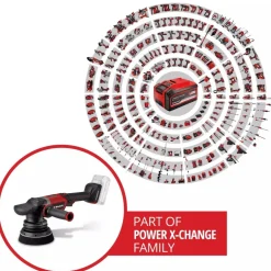 Polisseuse excentrique Pro CP-EP 18/125 Li BL-Solo - Power X-Change EINHELL PROFESSIONAL
