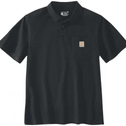 Polo de travail à manches courtes Sleeve pocket - noir CARHARTT
