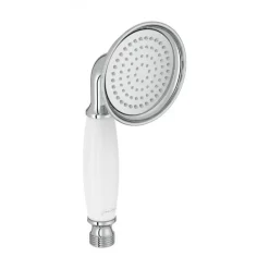 Pommeau de douche rétro - 1 jet - chromé - Louise JACOB DELAFON