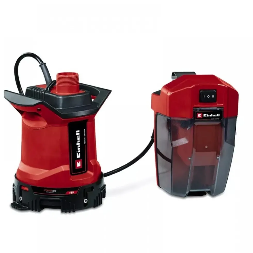 Pompe d'évacuation eaux usées sans fil GE-DP 18/25 LL Li - Solo - Power X-Change EINHELL