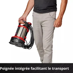 Pompe d’évacuation pour eaux claires et chargées 750W - GE-DP 7535 N LL ECO EINHELL