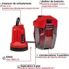 Pompe d'évacuation pour eaux claires - GE-SP 18 LL Li-Solo - Power X-Change EINHELL