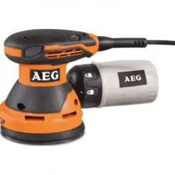 Ponceuse excentrique 125mm - 300W + 25 abrasifs - EX125ED-SET AEG Powertools