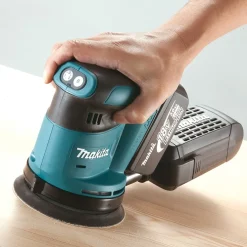 Ponceuse excentrique sans fil LXT® 18V - 125 mm - DBO180Z - machine nue MAKITA