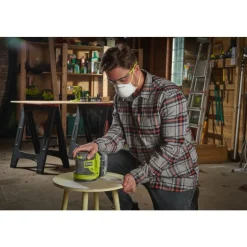 Ponceuse excentrique 18V ONE+™ - Ø125mm + 3 abrasifs - Solo - RROS18-0 RYOBI