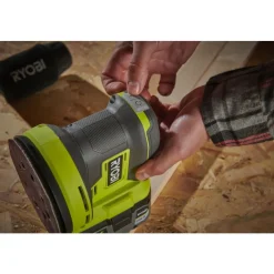 Ponceuse excentrique 18V ONE+™ - Ø125mm + 3 abrasifs - Solo - RROS18-0 RYOBI