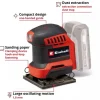 Ponceuse à main sans fil TE-OS 18/113 Li-Solo - Power X-Change EINHELL