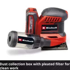 Ponceuse à main sans fil TE-OS 18/113 Li-Solo - Power X-Change EINHELL