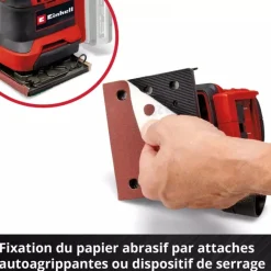 Ponceuse à main sans fil TE-OS 18/113 3X Li - Solo - Power X-Change EINHELL