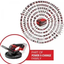 Ponceuse murale sans fil TP-DWS 18/225 Li BL Solo - Power X Change EINHELL PROFESSIONAL