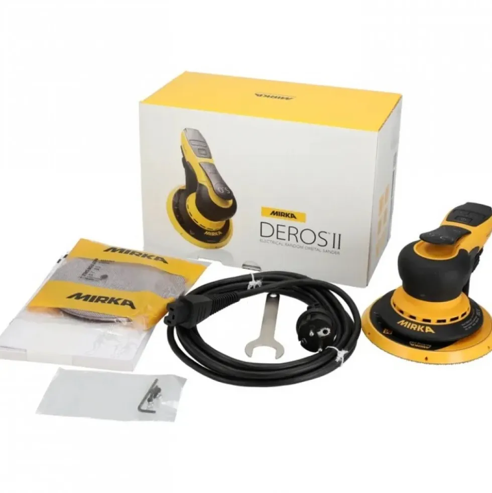 Ponceuse orbitale DEROS II 625 CV - Ø150 mm - amplitude 2,5 mm MIRKA