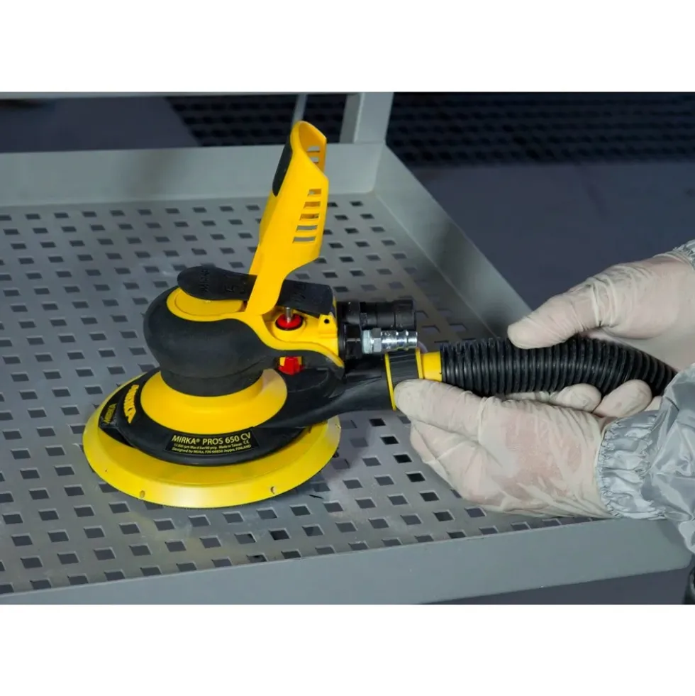 Ponceuse orbitale pneumatique PROS 650CV Diamètre 150 mm - 5 mm MIRKA