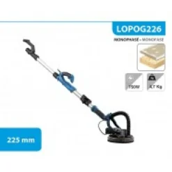 Ponceuse pour murs et plafonds 225 mm - LOPOG226 LEMAN