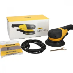 Ponceuse rotative Deros RS600 750W- Diamètre 150 mm - boite carton MIRKA