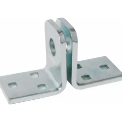 Porte-cadenas équerre - œillets 14 mm - en acier cémenté - 115 ABUS