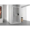Porte de douche battante Océan B - extensible 78 à 84 cm NOVELLINI