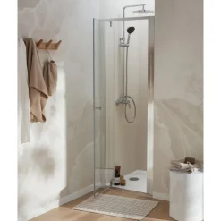 Porte de douche pivotante 100 cm - chromé - Serenity JACOB DELAFON