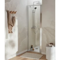 Porte de douche pivotante 80 cm - chromé - Serenity JACOB DELAFON
