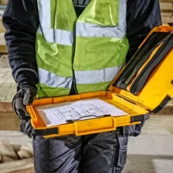 Porte-document anti-choc avec éclairage LED - lot de 5 - TSTAK DEWALT