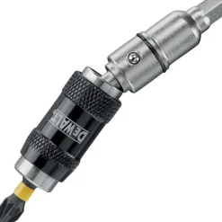 Porte-embouts pivotant à 20° avec un embout PZ2 DEWALT