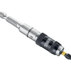 Porte-embouts pivotant à 20° avec un embout PZ2 DEWALT
