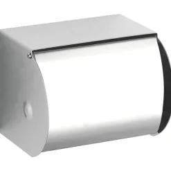 Porte-rouleaux papier WC - Inox brillant - avec couvercle PELLET ASC