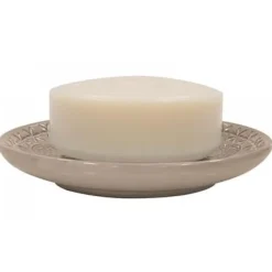 Porte savon - Céramique - Beige - Relief SPIRELLA