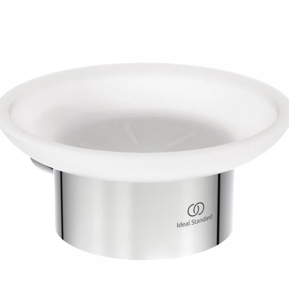 Porte-savon mural - rond - Conca IDEAL STANDARD