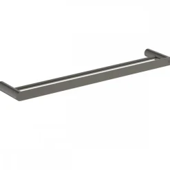 Porte-serviettes mural - double barre - rond - Conca IDEAL STANDARD