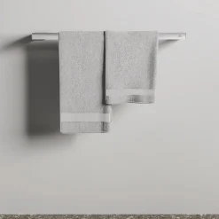 Porte-serviettes mural - double barre - carré - Conca IDEAL STANDARD