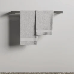 Porte-serviettes mural - double barre - carré - Conca IDEAL STANDARD