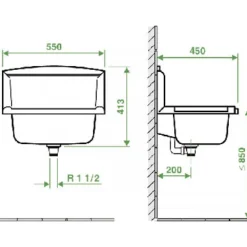 Poste d'eau multi-fonction en polypropylène NICOLL