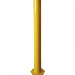Poteau de protection - porte ou portail - en acier - jaune VISO