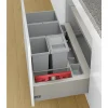 Poubelle de cuisine Base pour tiroir ArciTech - 4 compartiments - 60 L HETTICH