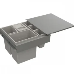 Poubelle de cuisine Frame pour tiroir ArciTech - 6 compartiments HETTICH