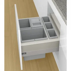 Poubelle de cuisine Frame pour tiroir ArciTech - 6 compartiments HETTICH