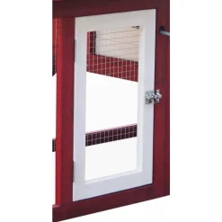 Poulailler en bois bicorps couvert bicolore - 152 x 62 x 92 cm HABRITA