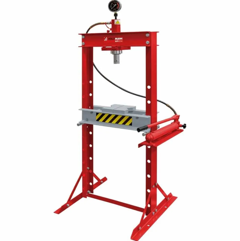 Presse hydraulique d'atelier - 20 tonnes - WP20H HOLZMANN
