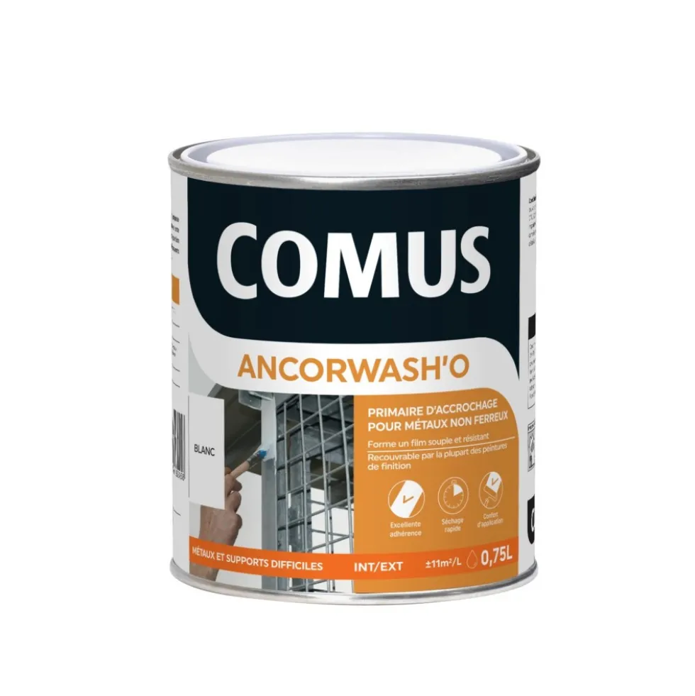 Primaire d'accrochage sur support difficile - Ancorwash'o COMUS