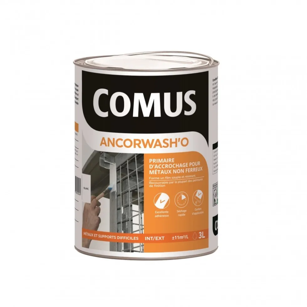 Primaire d'accrochage sur support difficile - Ancorwash'o COMUS