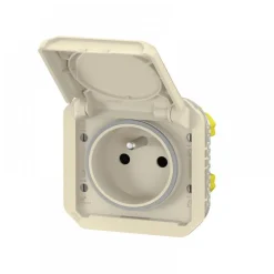 Prise de courant 2P+T composable - 16A 250V - Plexo LEGRAND
