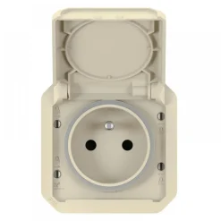 Prise de courant 2P+T composable - 16A 250V - Plexo LEGRAND