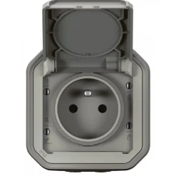 Prise de courant 2P+T étanche 16A 250V pour fixation saillie - Plexo LEGRAND