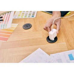 Prise encastrable sur plan de travail - 1 PC 2P+T - INCARA™ Disq 60 LEGRAND