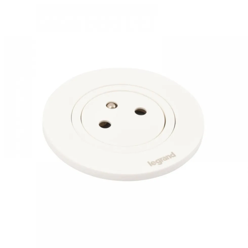 Prise encastrable sur plan de travail - 1 PC 2P+T - INCARA™ Disq 60 LEGRAND