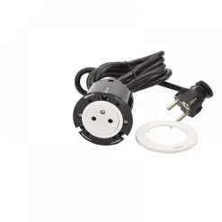 Prise encastrable sur plan de travail - 1 PC 2P+T - INCARA™ Disq 60 LEGRAND