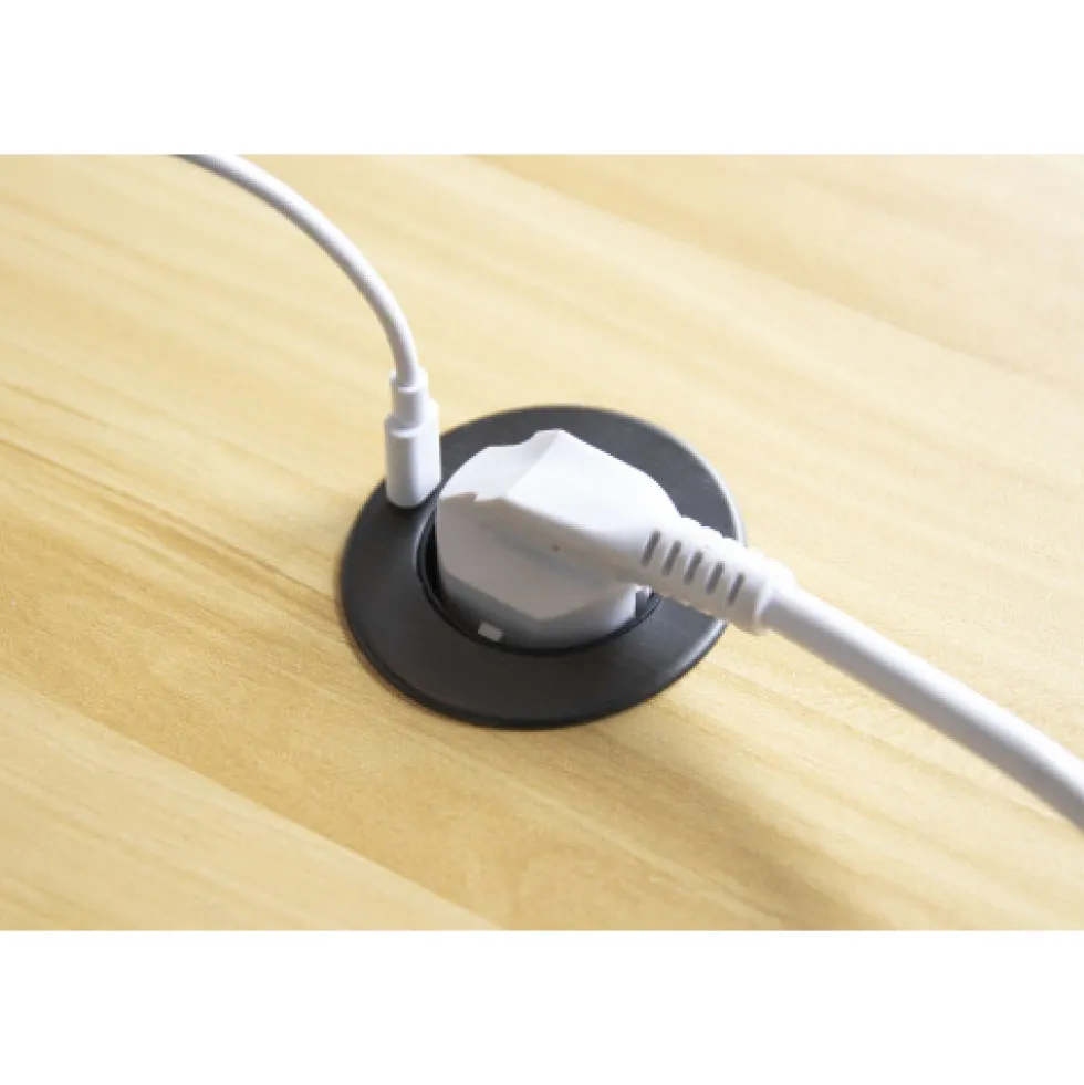 Prise encastrée avec port USB-C et adaptateur USB - EasyEject GTV